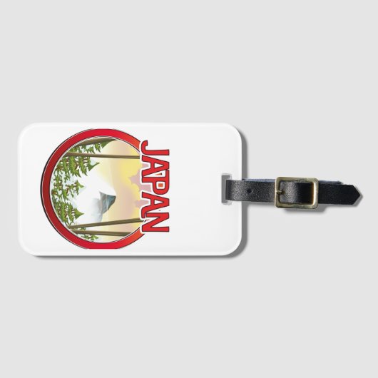 Japan Gepäckanhänger (Vorderseite (Horizontal))