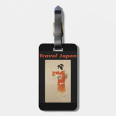 Japan Gepäckanhänger (Rückseite vertikal)