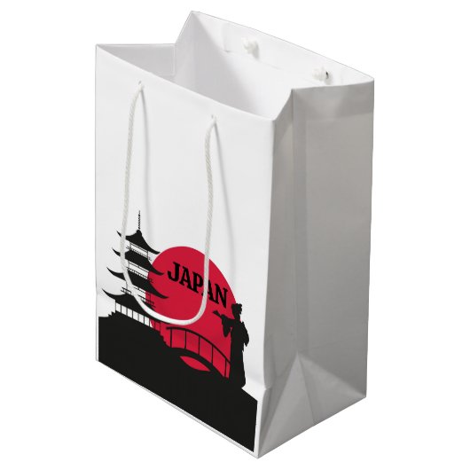 Japan Geschenktüte (Vorderseite Schrägansicht)