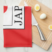 Japan Geschirrtuch (Viertel Falte)