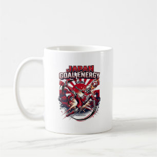 Japan Goal Energie Skelett-Stürmer Nationen Kreati Kaffeetasse