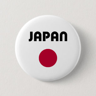 Japan Große rote Punkt Lichtfarbe Button