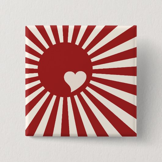 Japan Heart Button (Vorderseite)