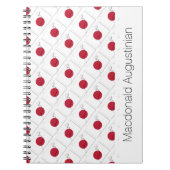 JAPAN Hinomaru Custom Add Name Notebook Journal Notizblock (Vorderseite)