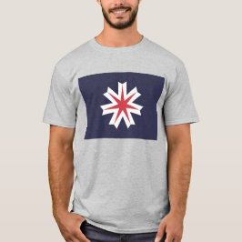 Japan-Hokkaido-Präfektur-Flagge T-Shirt
