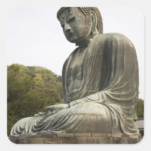 Japan, Honshu-Insel, Präfektur Kanagawa, Quadratischer Aufkleber (Vorderseite)