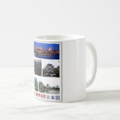 Japan - I Liebe - Mosaik - Kaffeetasse (VorderseiteRechts)