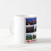 Japan - I Liebe - Mosaik - Kaffeetasse (Vorderseite Links)