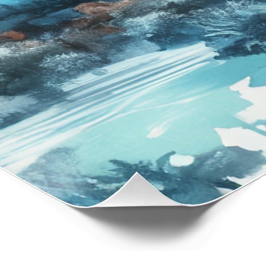 Japan im Flur Poster (Ecke)