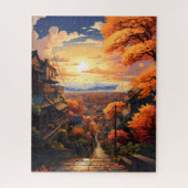 Japan im Herbst-Puzzle Puzzle (Vertikal)