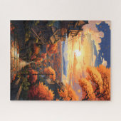 Japan im Herbst-Puzzle Puzzle (Horizontal)