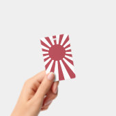 Japan Imperial steigende Sonnenflagge, Edo to W2 Ausweis (Handheld)