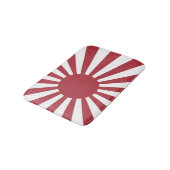 Japan Imperial steigende Sonnenflagge, Edo to W2 Badematte (Schrägansicht)