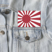 Japan Imperial steigende Sonnenflagge, Edo to W2 Button (Insitu)