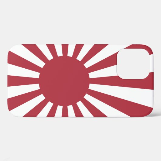 Japan Imperial steigende Sonnenflagge, Edo to W2 Case-Mate iPhone Hülle (Rückseite (Horizontal))