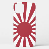 Japan Imperial steigende Sonnenflagge, Edo to W2 Case-Mate iPhone Hülle (Rückseite)