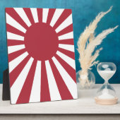 Japan Imperial steigende Sonnenflagge, Edo to W2 Fotoplatte (Seite)