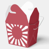 Japan Imperial steigende Sonnenflagge, Edo to W2 Geschenkschachtel (Geöffnet)