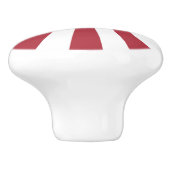 Japan Imperial steigende Sonnenflagge, Edo to W2 Keramikknauf (Seitenansicht)