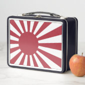 Japan Imperial steigende Sonnenflagge, Edo to W2 Metall Brotdose (Beispiel)