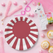 Japan Imperial steigende Sonnenflagge, Edo to W2 Pappteller (Party)