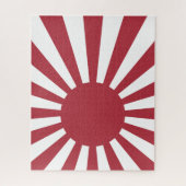 Japan Imperial steigende Sonnenflagge, Edo to W2 Puzzle (Vertikal)