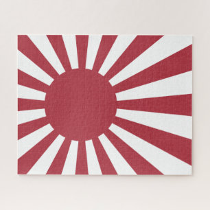 Japan Imperial steigende Sonnenflagge, Edo to W2 Puzzle