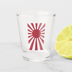 Japan Imperial steigende Sonnenflagge, Edo to W2 Schnapsglas