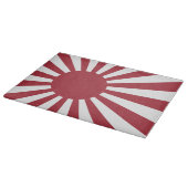 Japan Imperial steigende Sonnenflagge, Edo to W2 Schneidebrett (Ecke)