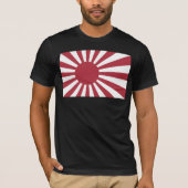 Japan Imperial steigende Sonnenflagge, Edo to W2 T-Shirt (Vorderseite)
