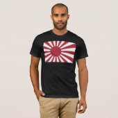 Japan Imperial steigende Sonnenflagge, Edo to W2 T-Shirt (Vorne ganz)