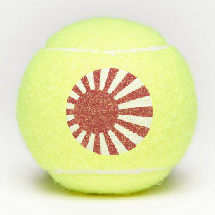 Japan Imperial steigende Sonnenflagge, Edo to W2 Tennisbälle