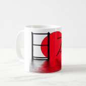 Japan in Japanese Kaffeetasse (Vorderseite Links)