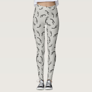 Japan inspiriert Koi-Muster Leggings