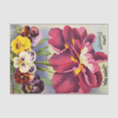 Japan Iris Floral Decoupage Seidenpapier (Vorderseite)