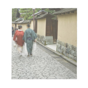 Japan, Ishikawa, Kanazawa, Buke Yashiki District Notizblock