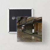 Japan, Ishikawa, Kanazawa, Higashi Chaya Button (Vorne & Hinten)