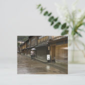 Japan, Ishikawa, Kanazawa, Higashi Chaya Postkarte (Stehend Vorderseite)