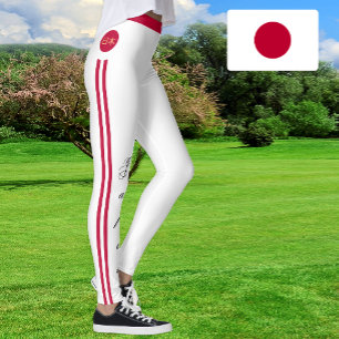 Japan & Japan Flag Fashion, Reise/Sport Fan Leggings
