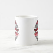 Japan Japanisch Österreichisch Österreich Baum Kaffeetasse (Mittel)