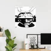 Japan - Japanisch Samurai Warrior Art Print Poster (Heimbüro)