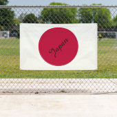 Japan - japanische Flagge - Hinomaru Banner (Insitu)