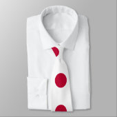 Japan - japanische Flagge - Hinomaru Krawatte (Gebunden)