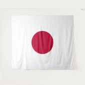 Japan - japanische Flagge - Hinomaru Wandteppich (Vorderseite (Horizontal))