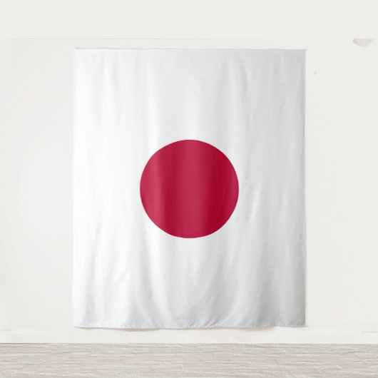 Japan - japanische Flagge - Hinomaru Wandteppich (Vorderseite)