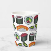 Japan japanische Küche Sushi Maki Rolls Restaurant Pappbecher (Links)