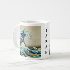 Japan - Japanische Kunst (Große Welle vor Kanagawa Kaffeetasse