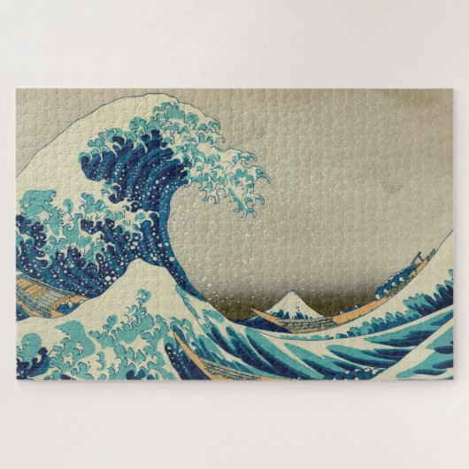 Japan - Japanische Kunst /Große Welle vor Kanagawa Puzzle (Horizontal)