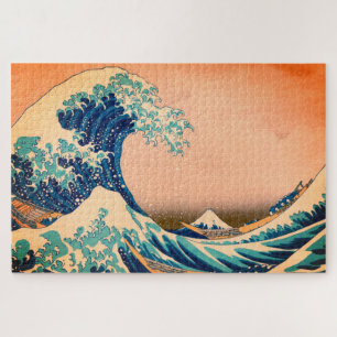 Japan - Japanische Kunst /Große Welle vor Kanagawa Puzzle