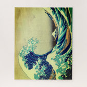Japan - Japanische Kunst (Große Welle vor Kanagawa Puzzle (Vertikal)